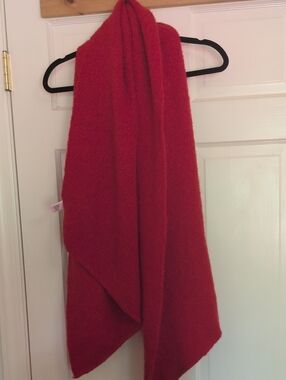 Mixit Red Cozy Knit Wrap Scarf